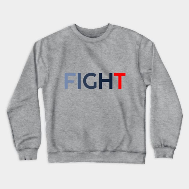 fight Crewneck Sweatshirt by StephenBibbArt